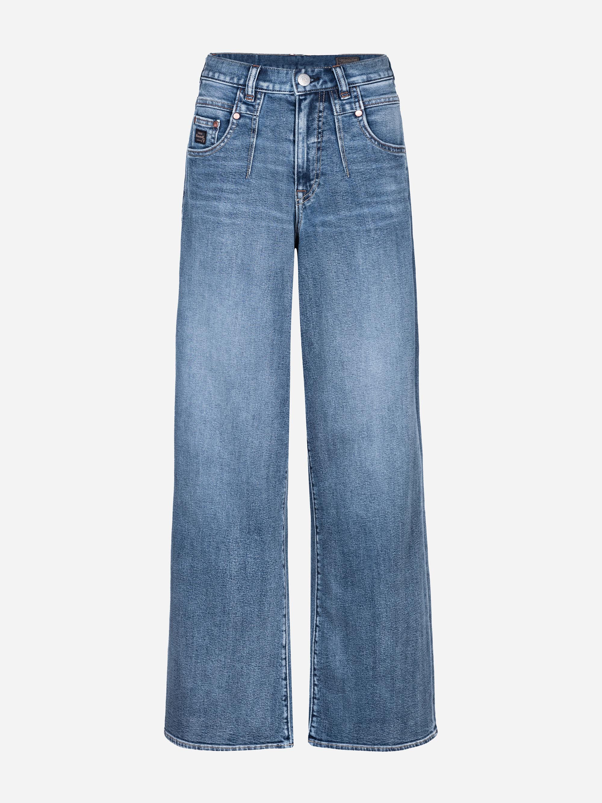 Modell Brooke Wide High Waist Jeans
