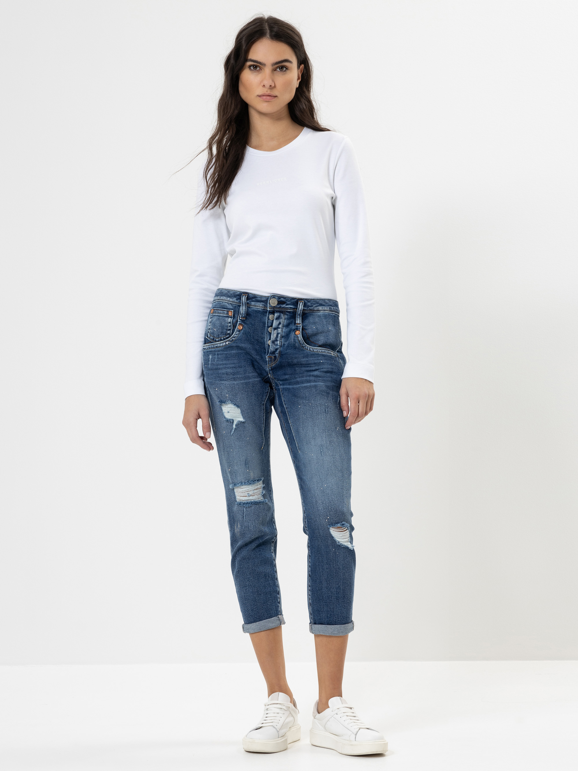 Modell Shyra Cropped Boyfriend Jeans