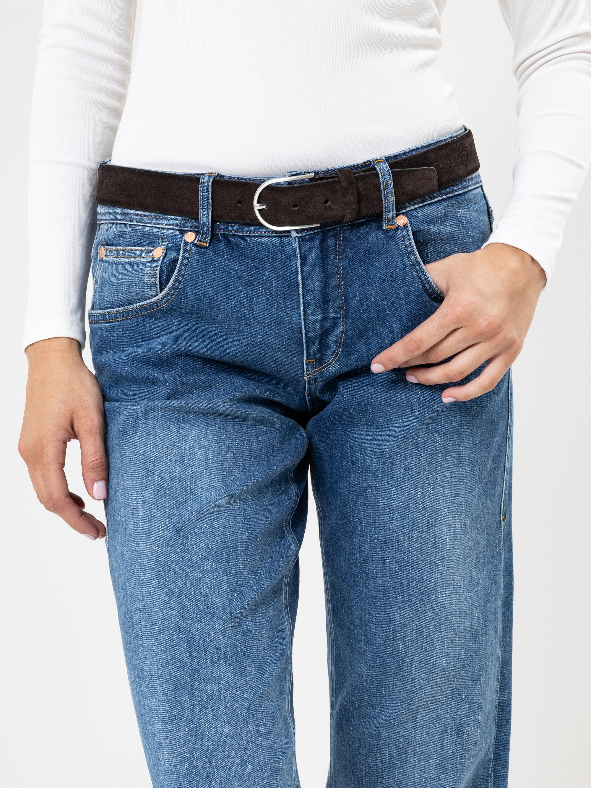 Modell Anastasia Ledergürtel