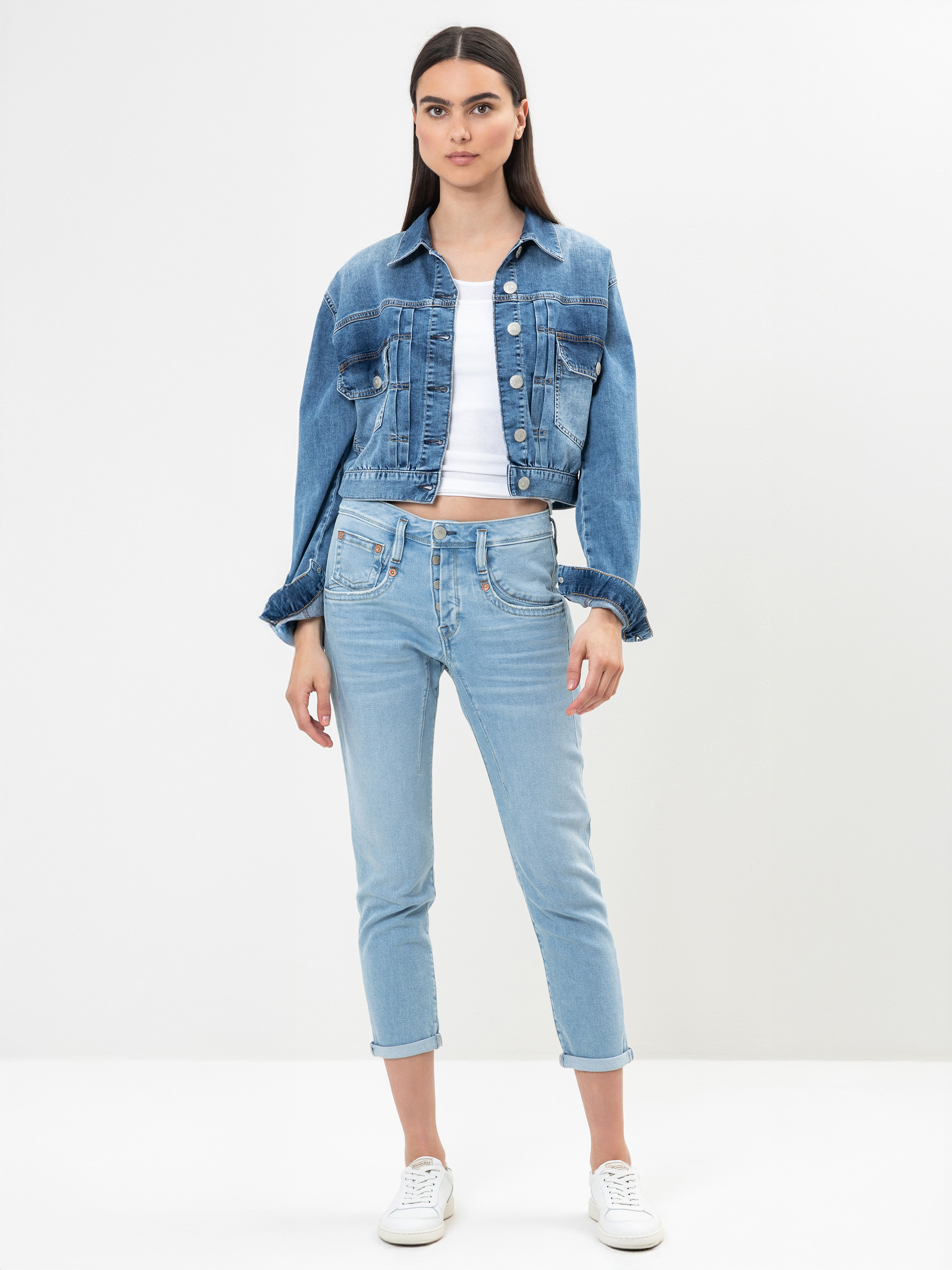 Modell Shyra Cropped Boyfriend Jeans