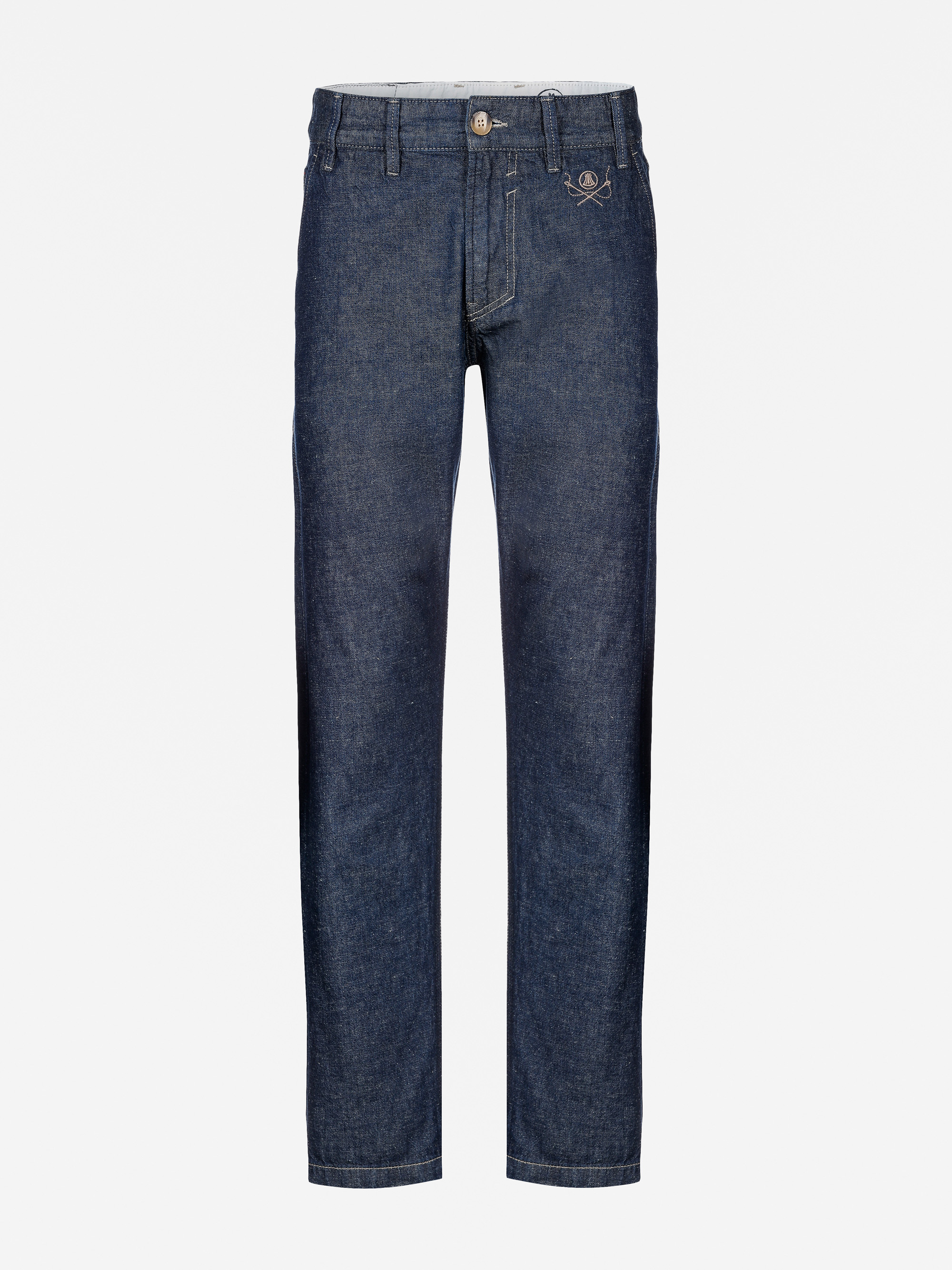 Modell Kennedy Straight Jeans aus Japanese Hemp Denim